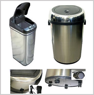 Steel Touch Free Trash